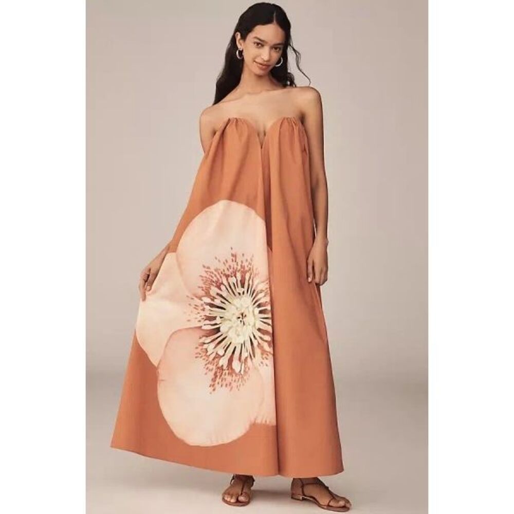 Free People/SIGNIFICANT OTHER  Shiloh Maxi Dress - Tangerine Rose